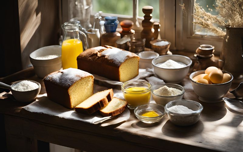 Nguyên Liệu Cần Thiết Để Làm Pound Cake